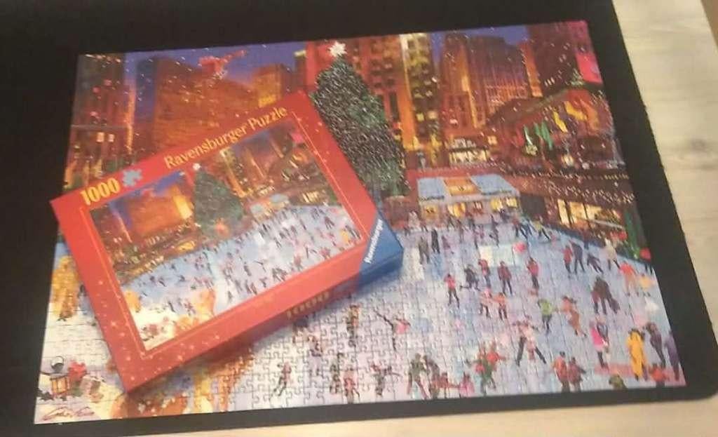 puzzel Rockefeller Center Joy 1000 stukjes, Enlèvement ou Envoi