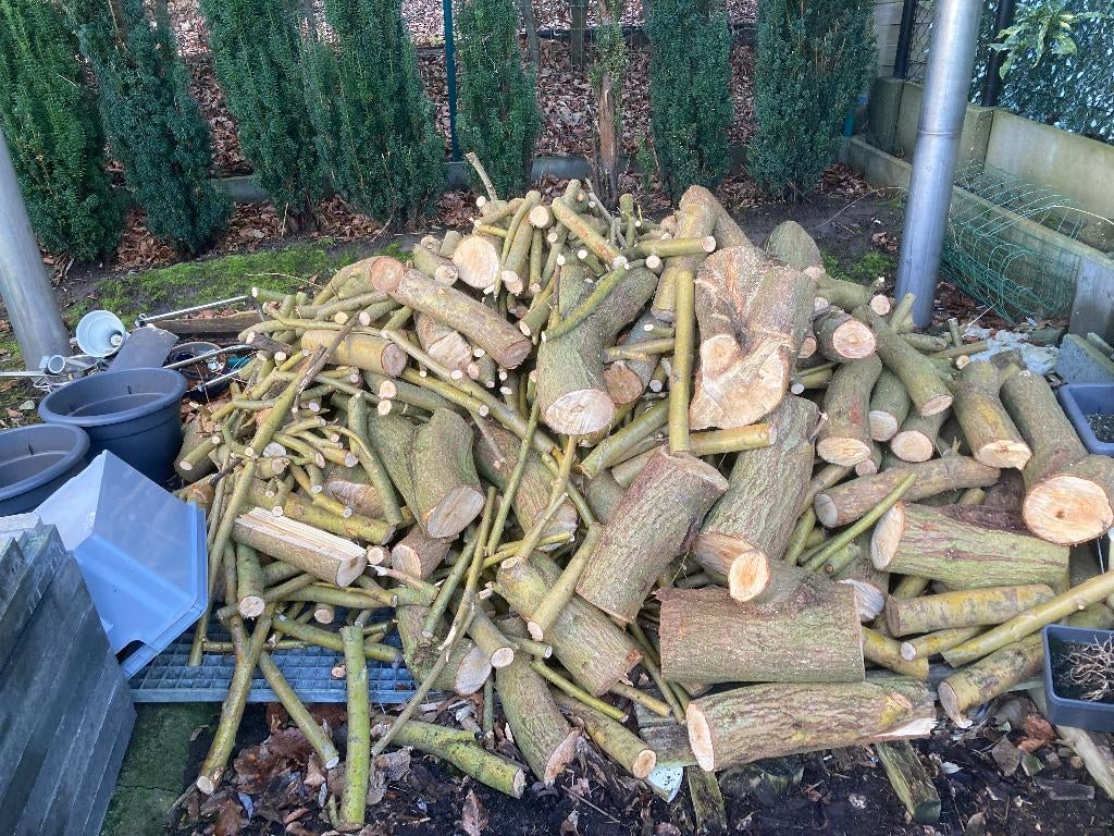 Brandhout, Tuin en Terras, Brandhout, Ophalen