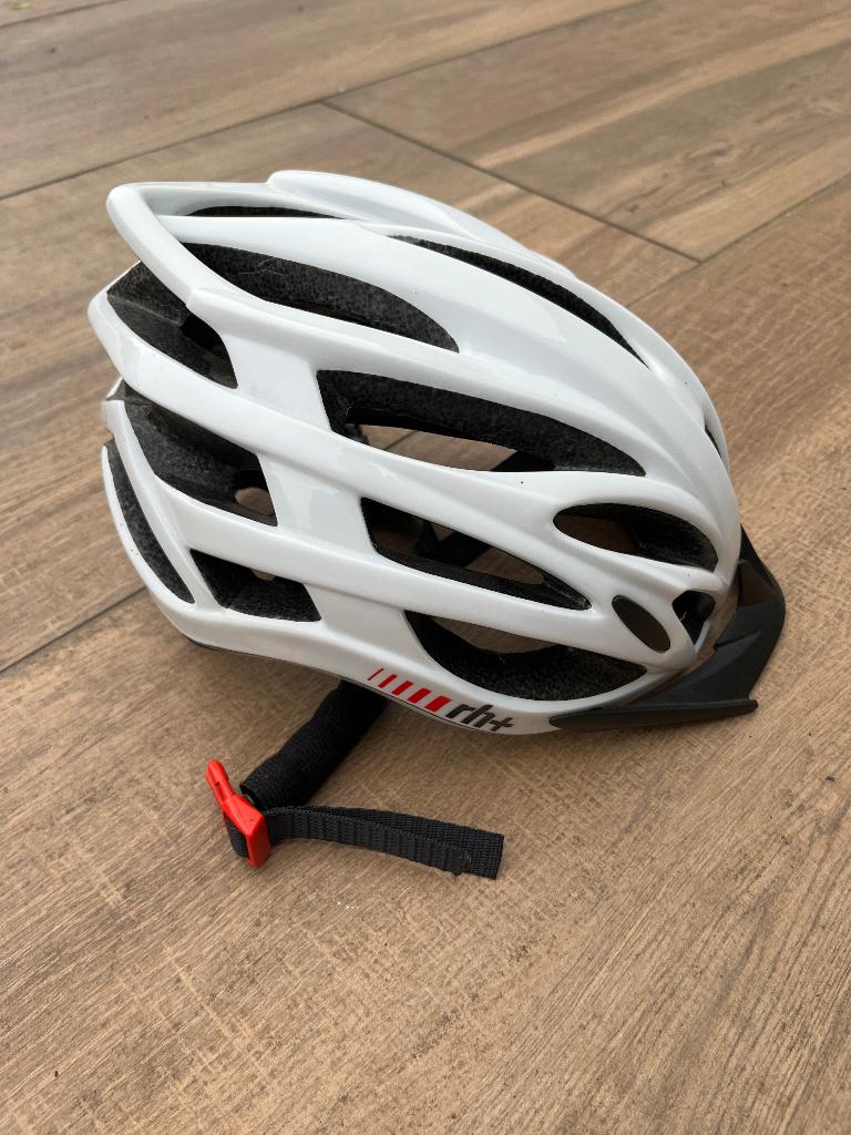 Casque de vélo rh+ blanc taille M (55-59), Enlèvement ou Envoi, M, Comme neuf, Homme ou Femme