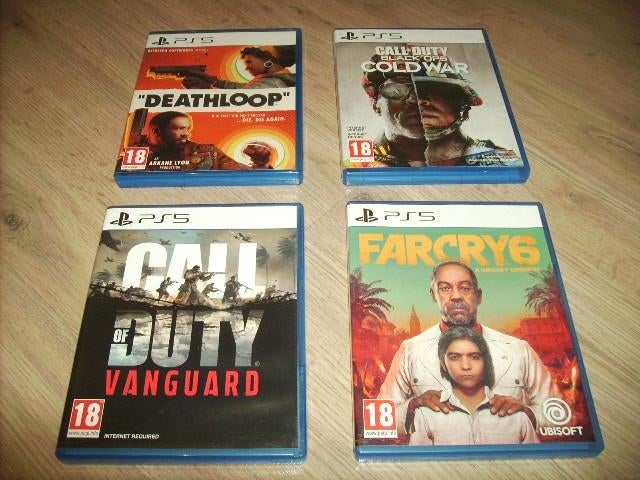 PS5 spelletjes, Enlèvement ou Envoi, Comme neuf