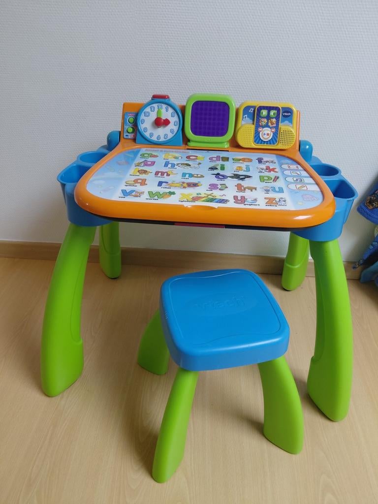 V-tech activiteiten tafel, Ophalen