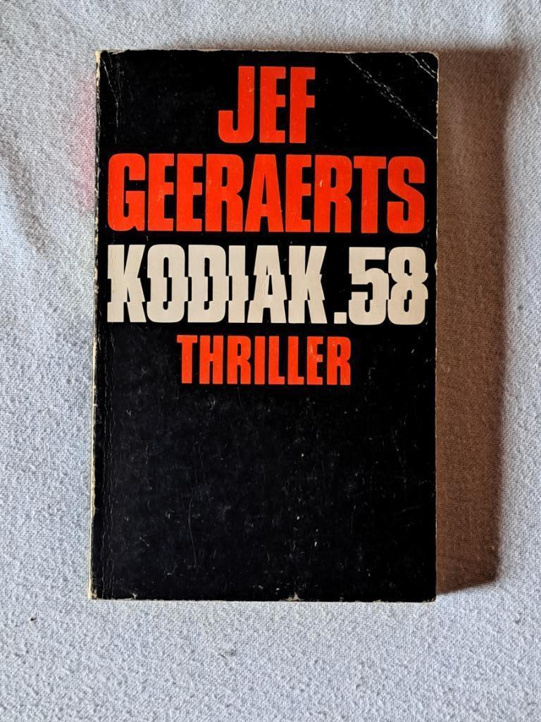 Jef geeraerts kodiak.58, Livres, Littérature, Enlèvement ou Envoi