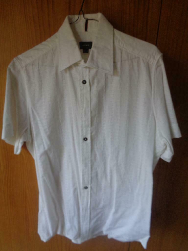 Wit hemdje Mexx L, Kleding | Heren, Overhemden, Ophalen of Verzenden, Zo goed als nieuw, Wit, Mexx