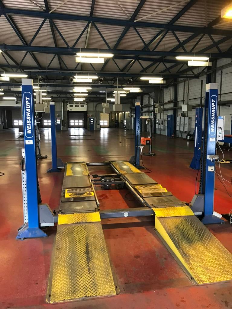 4 palenbrug Weishaupt 3 ton, Auto diversen, Autogereedschap, Ophalen, Zo goed als nieuw