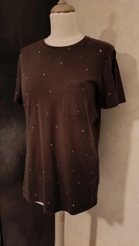 Tee-shirt homme taupe, Taille M, Slim Fit.😵, Vêtements | Hommes, Enlèvement ou Envoi, Comme neuf, Brun, Jbc