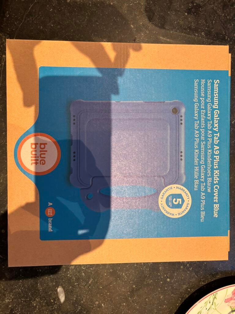 Samsung Galaxy Tab A9 Plus Kids Cover Blue, Computers en Software, Ophalen, 11 inch, Bescherming voor- en achterkant, Zo goed als nieuw