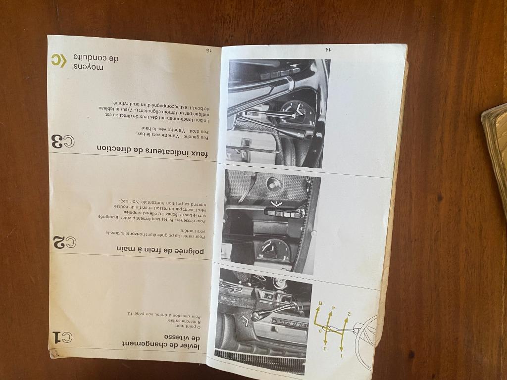 Onderhoud boekje Renault 16 oldtimer, Ophalen of Verzenden
