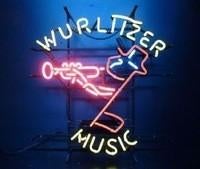 Wurlitzer music neon en veel andere USA decoratie neons kado, Enlèvement ou Envoi, Neuf, Table lumineuse ou lampe (néon)
