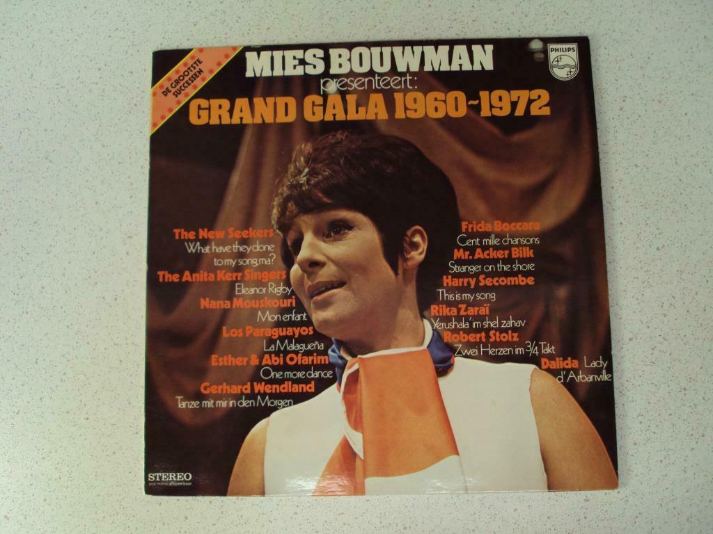 LP Mies Bouwman Presenteert Grand Gala 1960-1972, CD & DVD, Vinyles | Compilations, Enlèvement ou Envoi, 12 pouces, Musique du monde