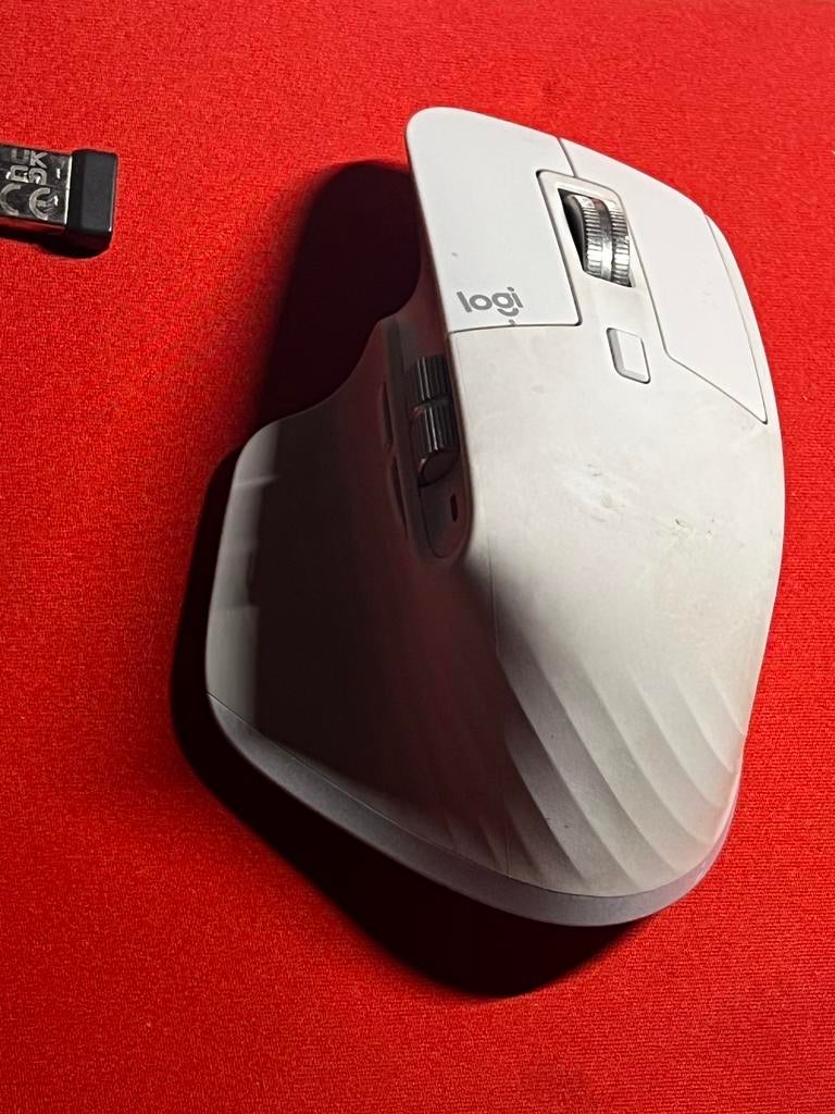 Logitech MX Master 3S, Ophalen, Rechtshandig, Muis, Ergonomisch