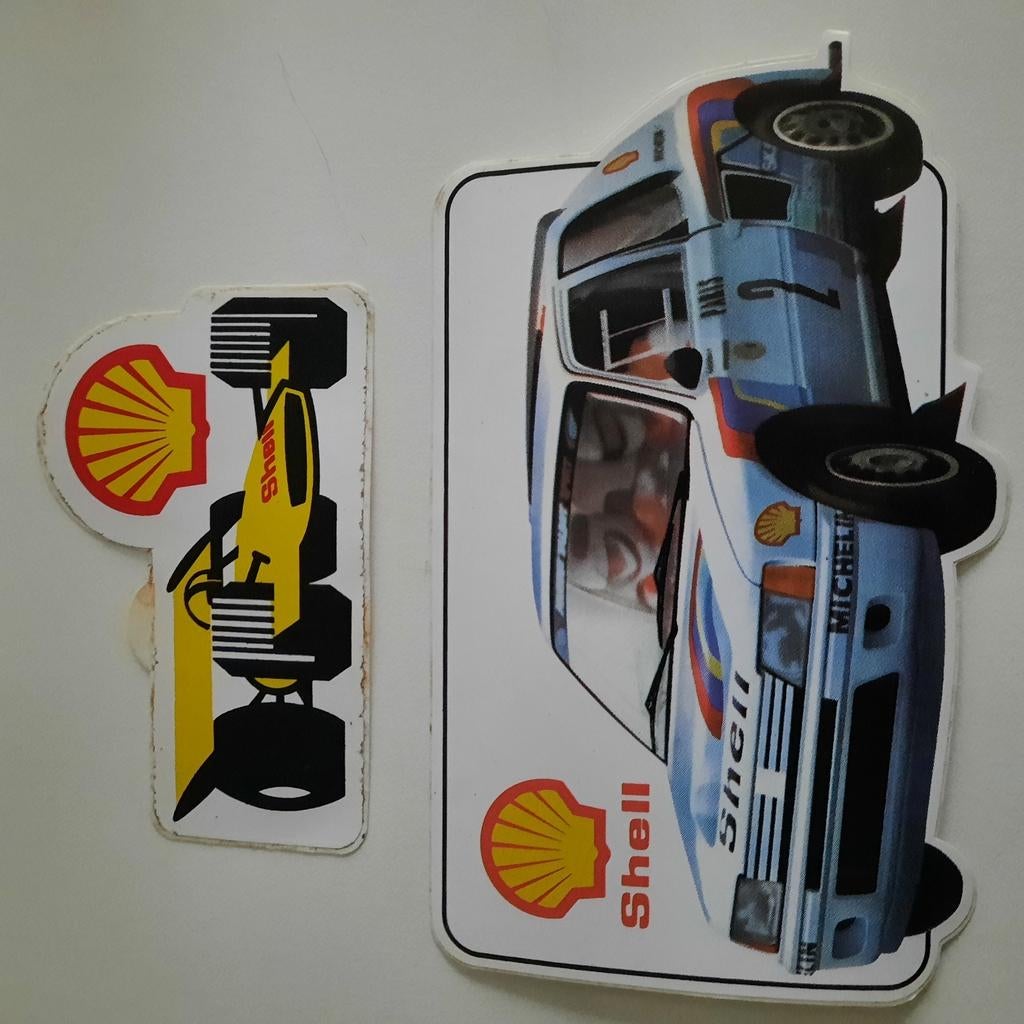 Shell, Verzamelen, Stickers, Ophalen, Zo goed als nieuw