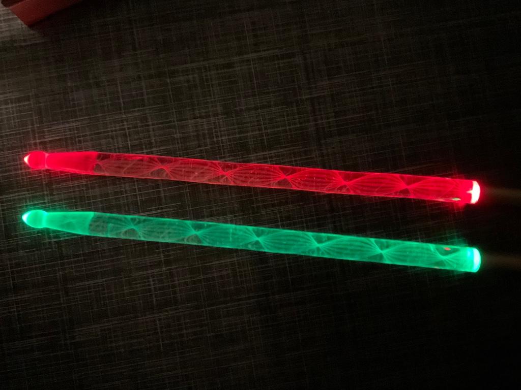 Drumstokken met Led verlichting, Ophalen of Verzenden, Nieuw, Overige merken