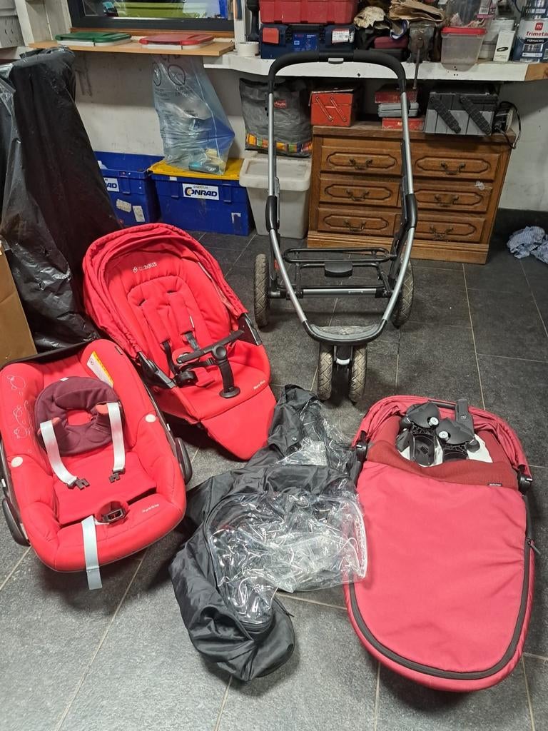 Ensemble poussette maxi cosi mura plus 3, Kinderen en Baby's, Kinderwagens en Combinaties, Ophalen, Kinderwagen