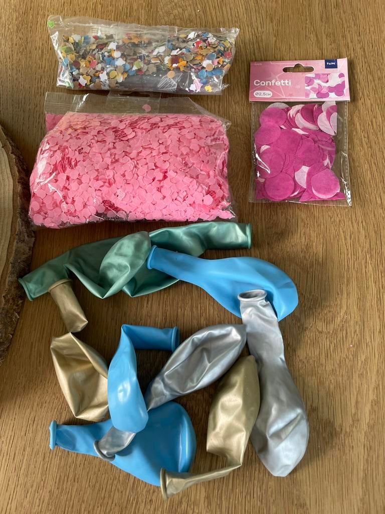 Balonnen en Confetti, Ophalen of Verzenden, Nieuw, Versiering