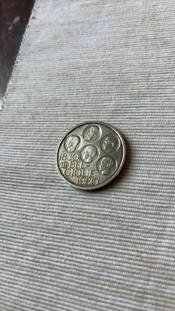 Munt, Postzegels en Munten, Munten | België, Ophalen, Verzilverd, Zilver