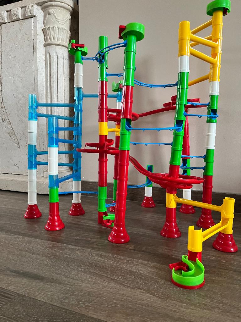 knikkerbaan marble run merk: Quercetti Migoga 6568, Ophalen, Zo goed als nieuw, Overige merken