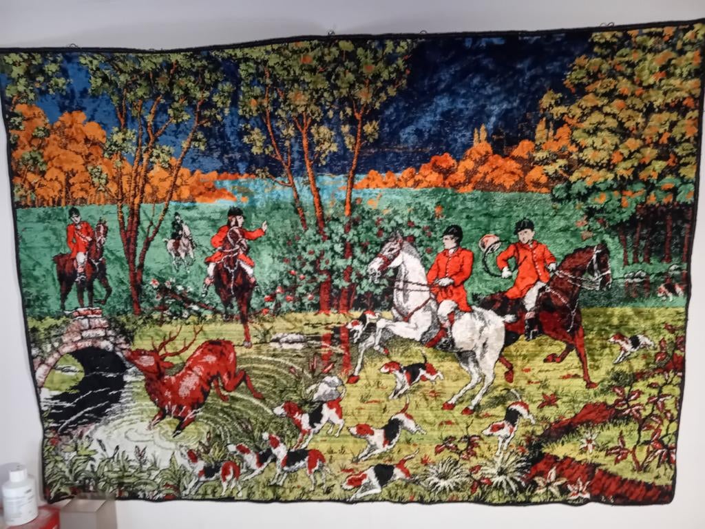 Grande Tapisserie mural, Antiquités & Art, Enlèvement ou Envoi