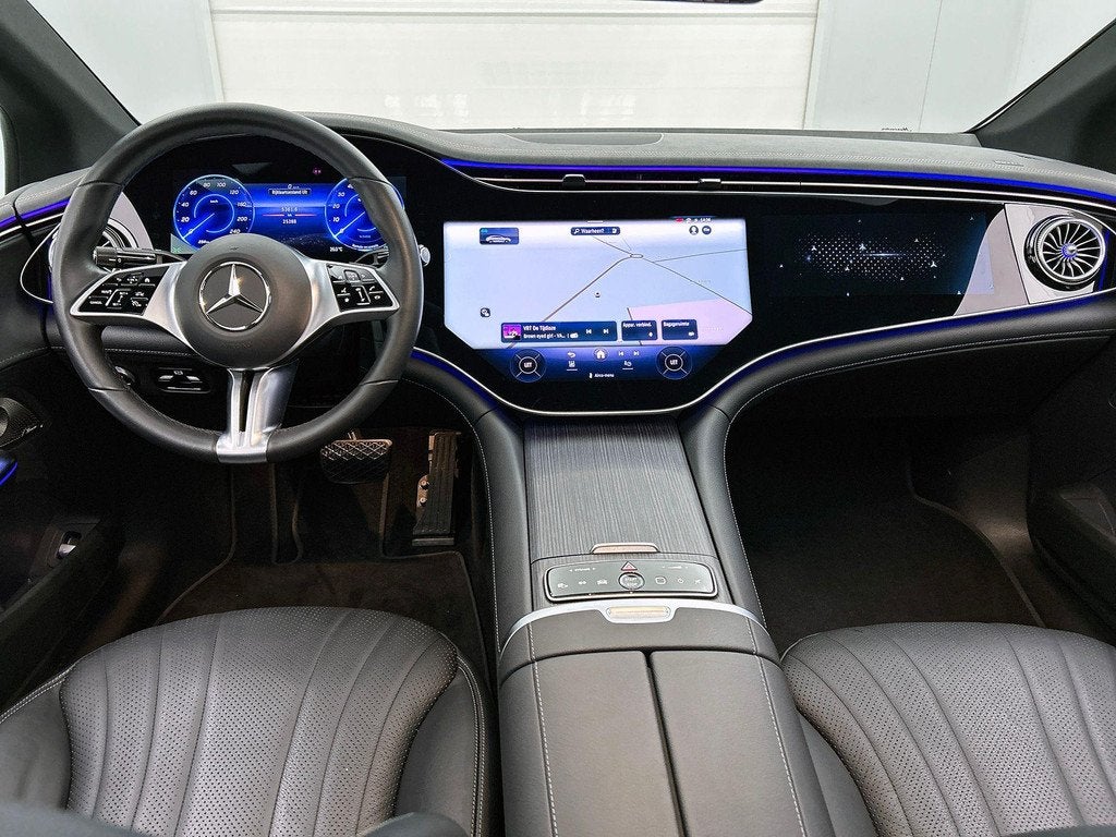 Mercedes-Benz EQE-Klasse 300 Berline Luxury Line | Panoramis, Auto's, Mercedes-Benz, Automaat, Gebruikt, Zwart, 96 kWh