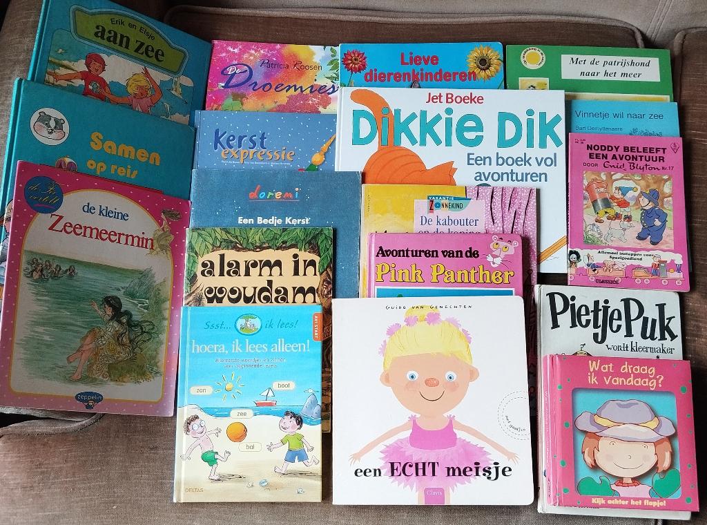 Lot van 78 kleuterboeken, Ophalen
