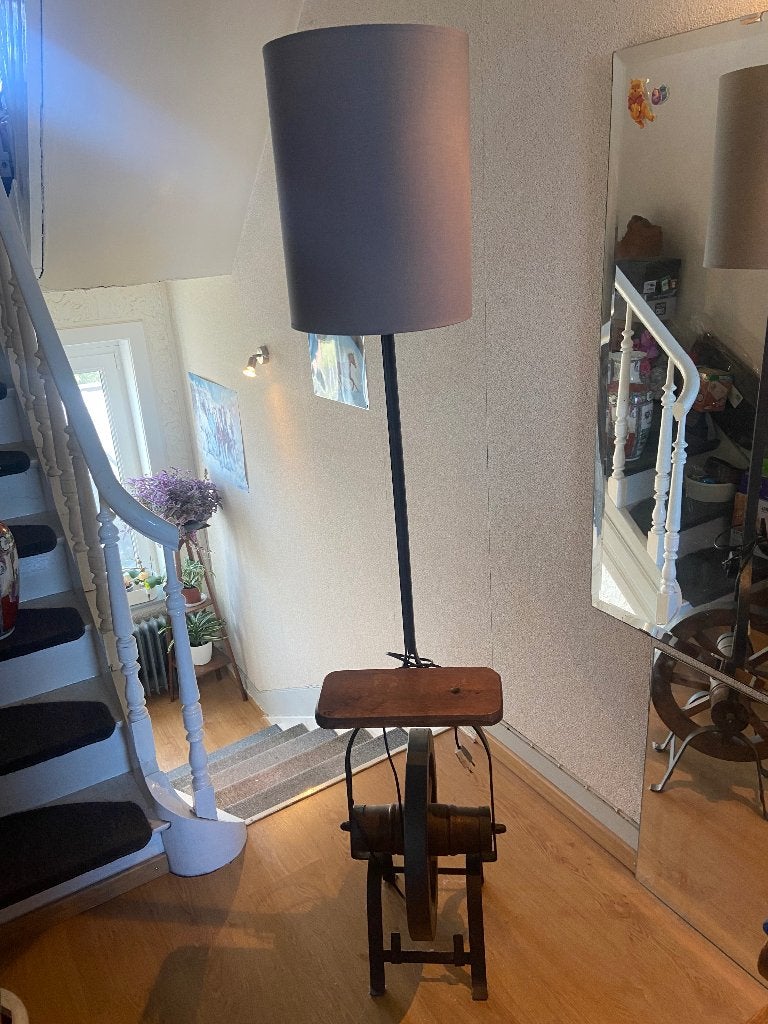 Lampadaire, Ancien, Bois, 150 à 200 cm, Enlèvement