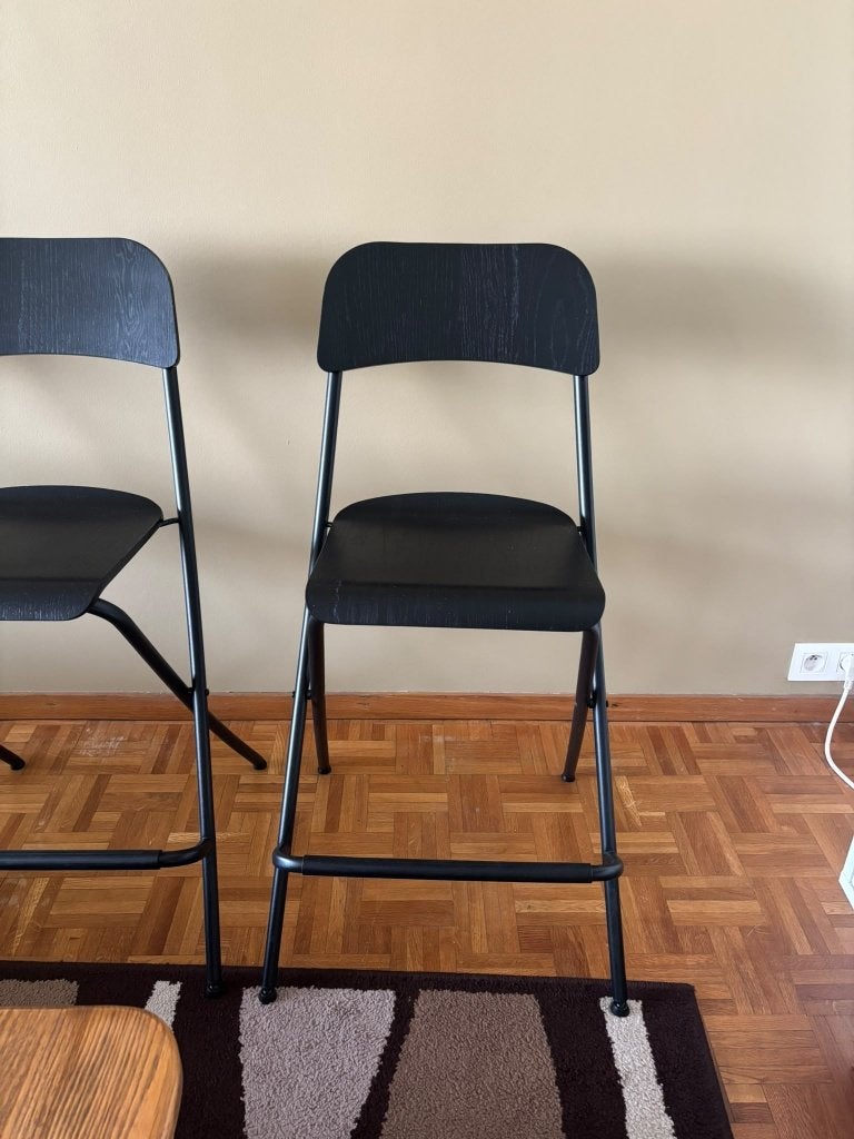 3 barstoelen ikea, per stuk €15, 3 krukken, Ophalen, Zo goed als nieuw, 90 cm of meer