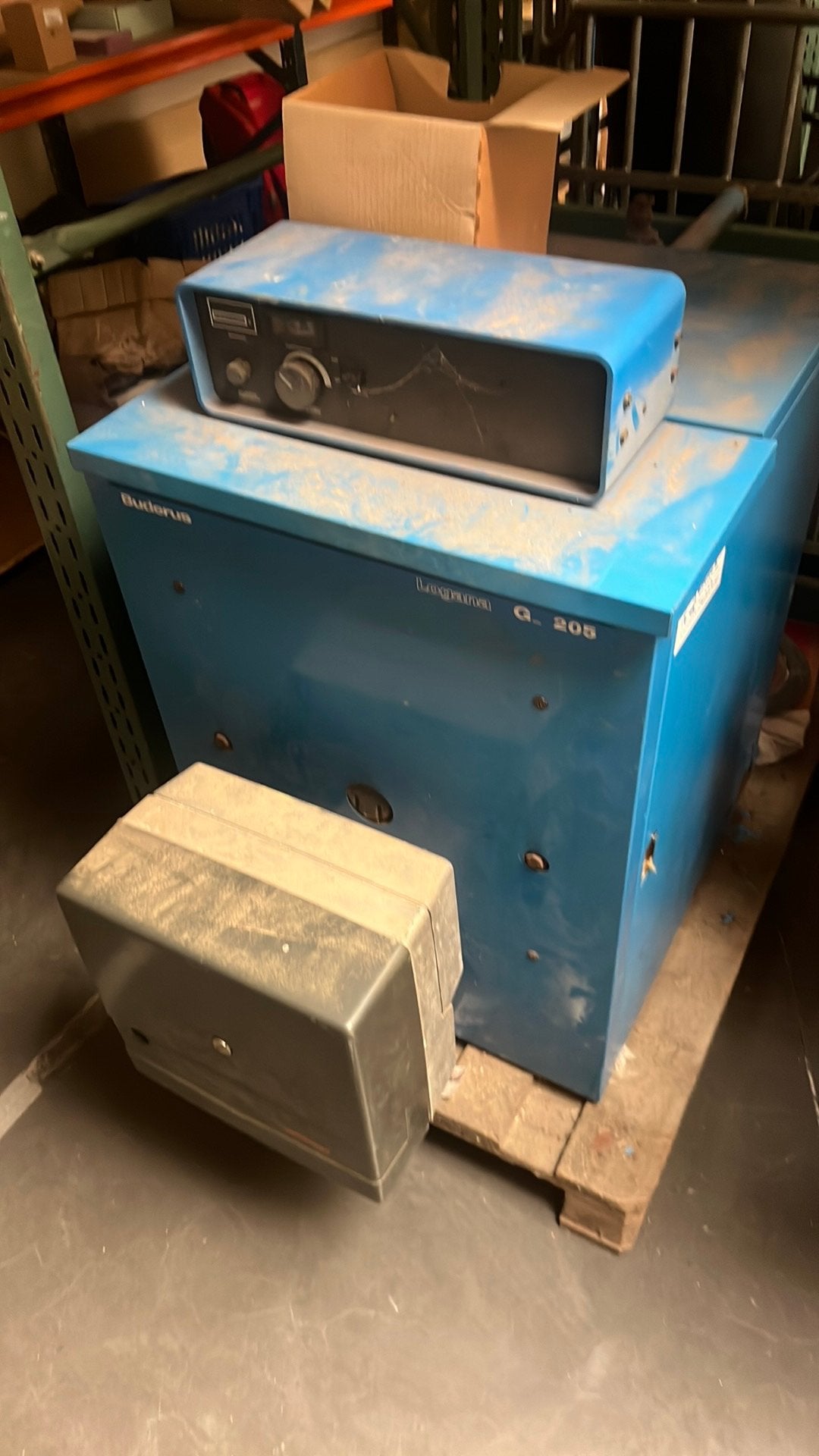 Gasbrander, Ophalen, Zo goed als nieuw