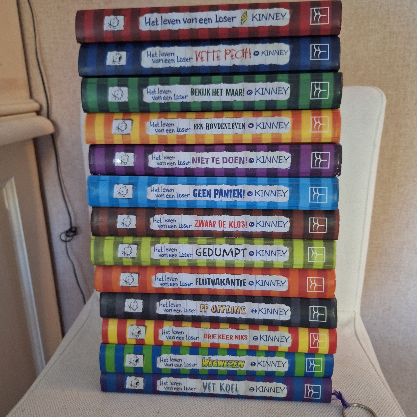 het leven van een loser, Enlèvement, Comme neuf, Jeff Kinney, Fiction
