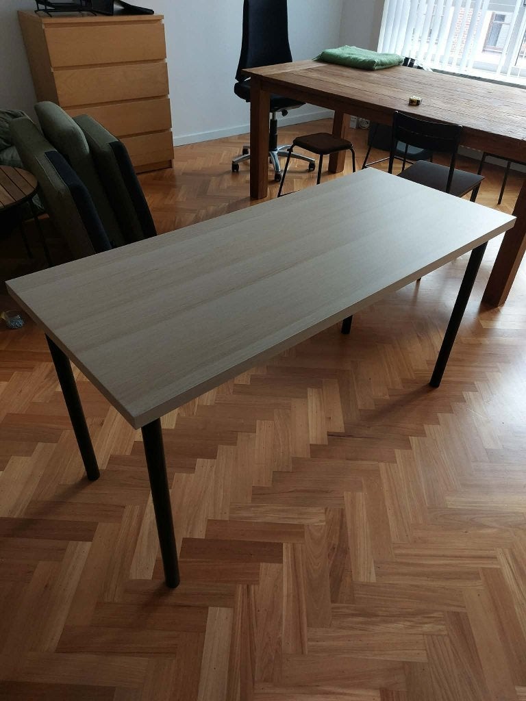 Tafel(s), Maison & Meubles, Bureaux, Enlèvement, Utilisé, IKEA, 140 cm