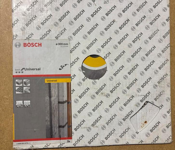 Diamant-doorslijpschijf Ø300 mm - Nieuw in doos, Ophalen of Verzenden, Zo goed als nieuw