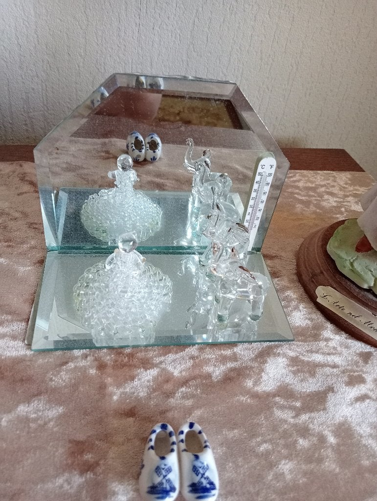 Spiegel kristal, Collections, Porcelaine, Cristal & Couverts, Enlèvement ou Envoi, Cristal
