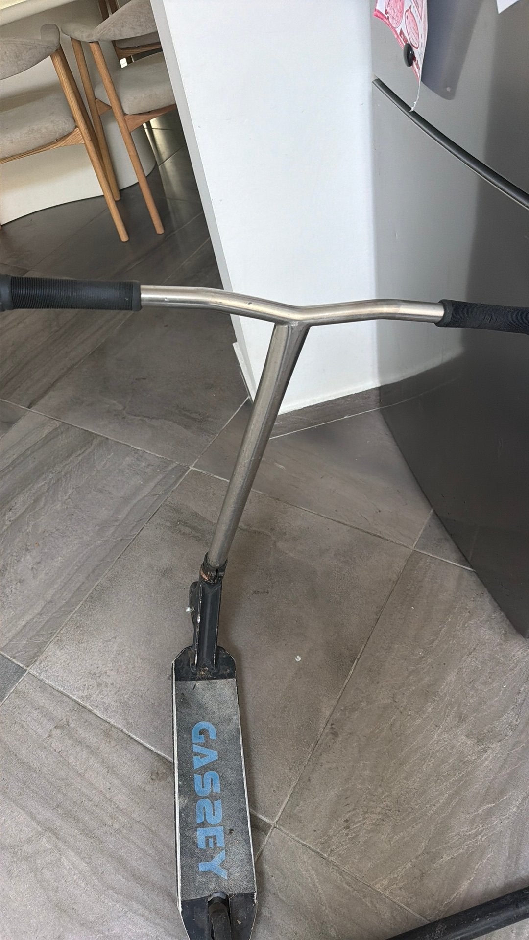 Custom stuntstep - OG Fusion Deck - DNA ti bar etc, Fietsen en Brommers, Steps, Ophalen, Zo goed als nieuw