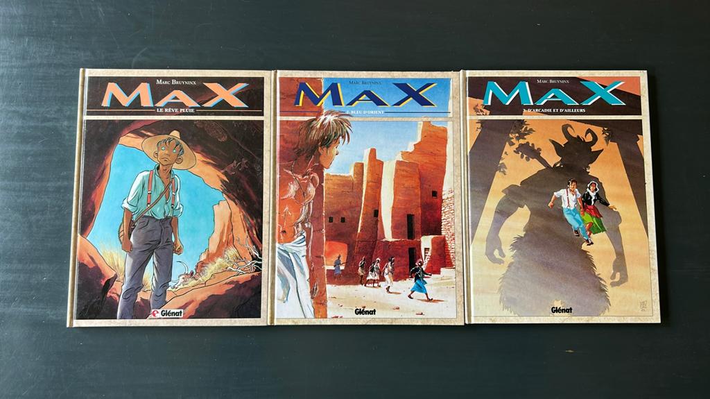 Max: tomes 1 à 3, Livres, Plusieurs BD, Enlèvement ou Envoi, Utilisé