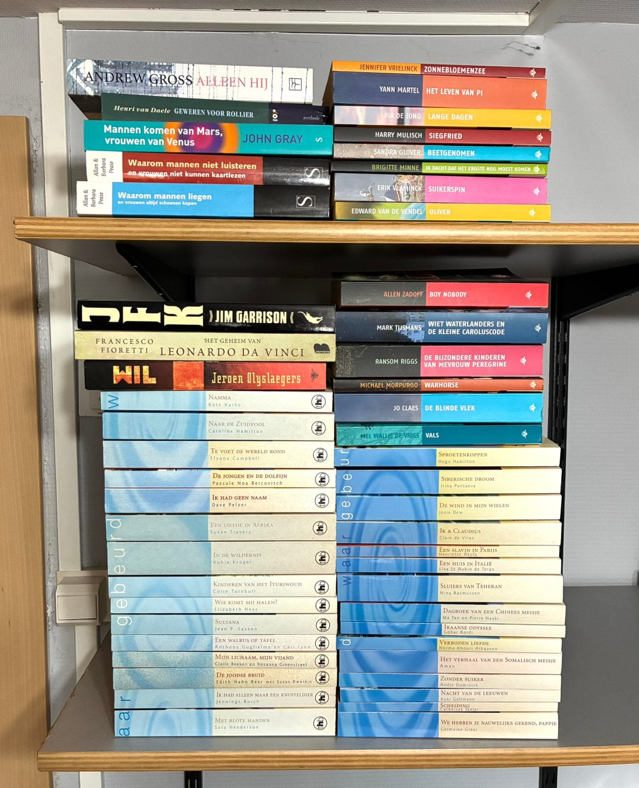 Groot boekenpakket – romans, thrillers & non-fictie, Enlèvement, Utilisé