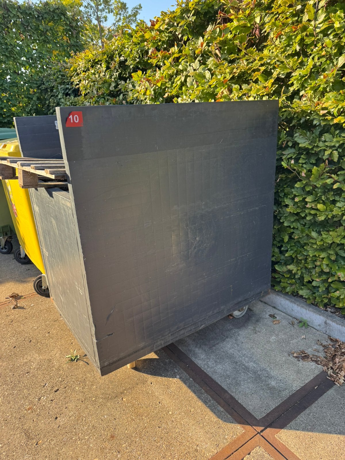 Opslag container, Ophalen