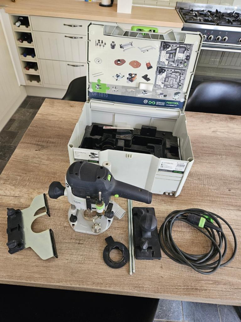 Festool bovenfrees 1010, Doe-het-zelf en Bouw, Gereedschap | Freesmachines, Ophalen, Bovenfrees