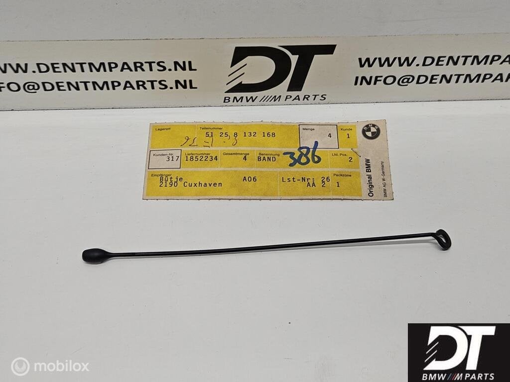 Pulling strip f emergency mechanism BMW 51258132168, Auto-onderdelen, Nieuw, Ophalen of Verzenden