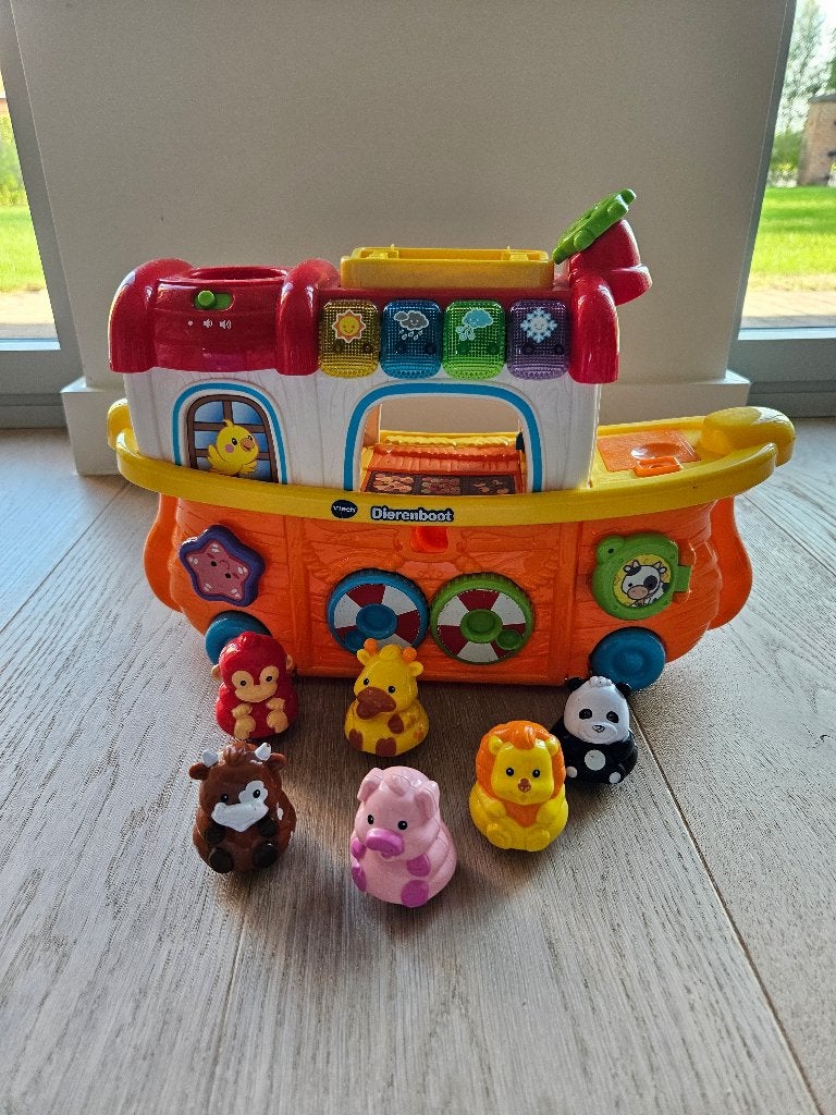 Dierenboot VTech, Kinderen en Baby's, Ophalen of Verzenden, Zo goed als nieuw, 6 maanden tot 2 jaar