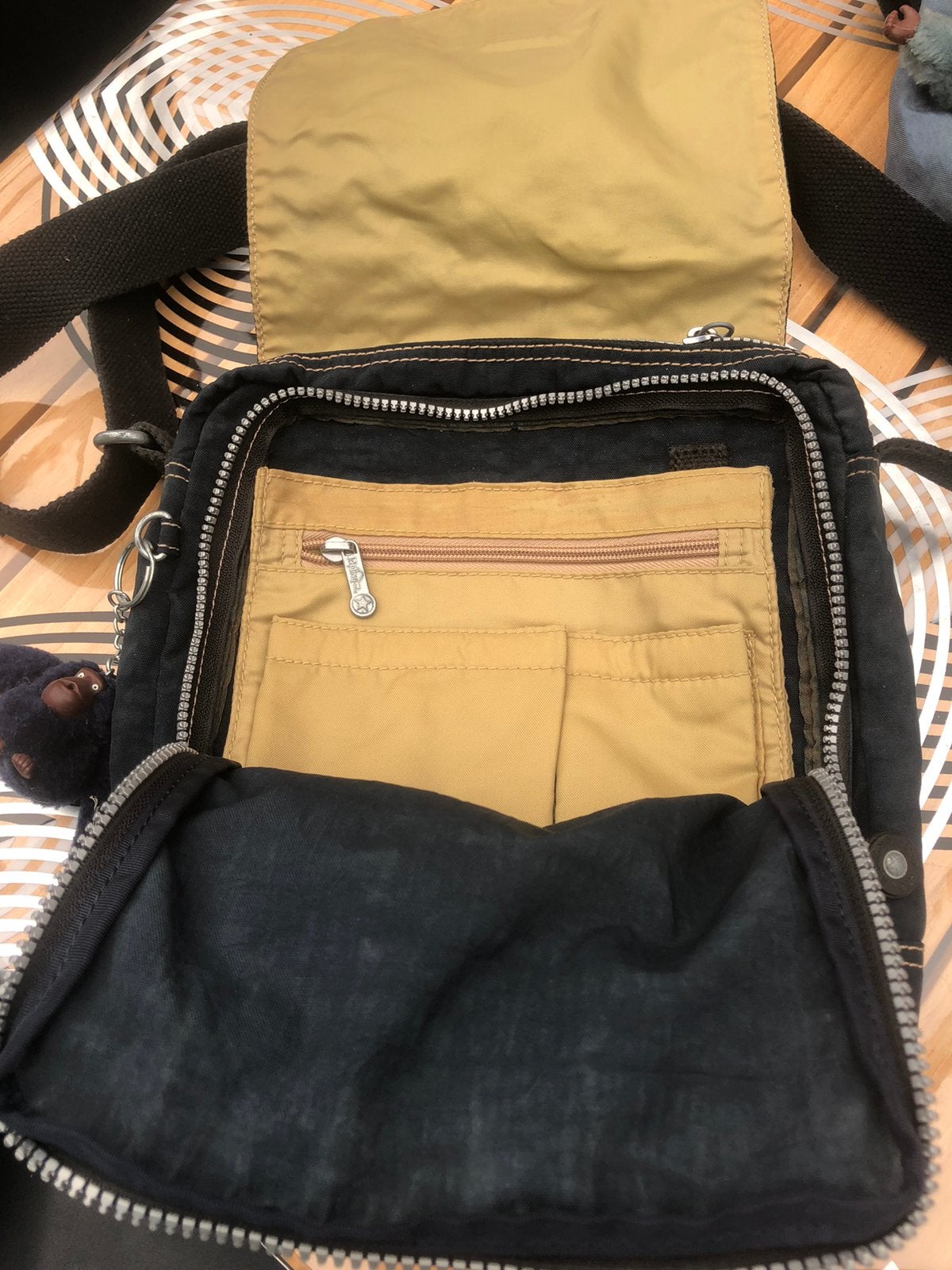Sac kipling, Enlèvement, Utilisé