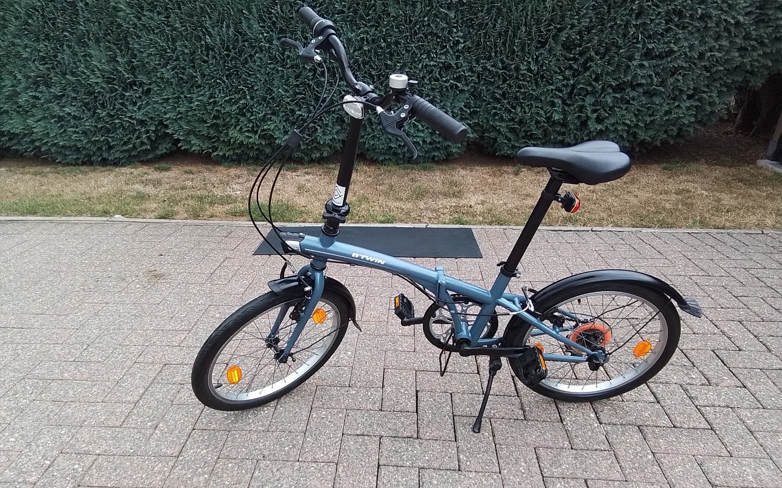 Plooifiets - Vouwfiets., Fietsen en Brommers, Fietsen | Vouwfietsen, Ophalen, 20 inch of meer, Gebruikt, Velgrem