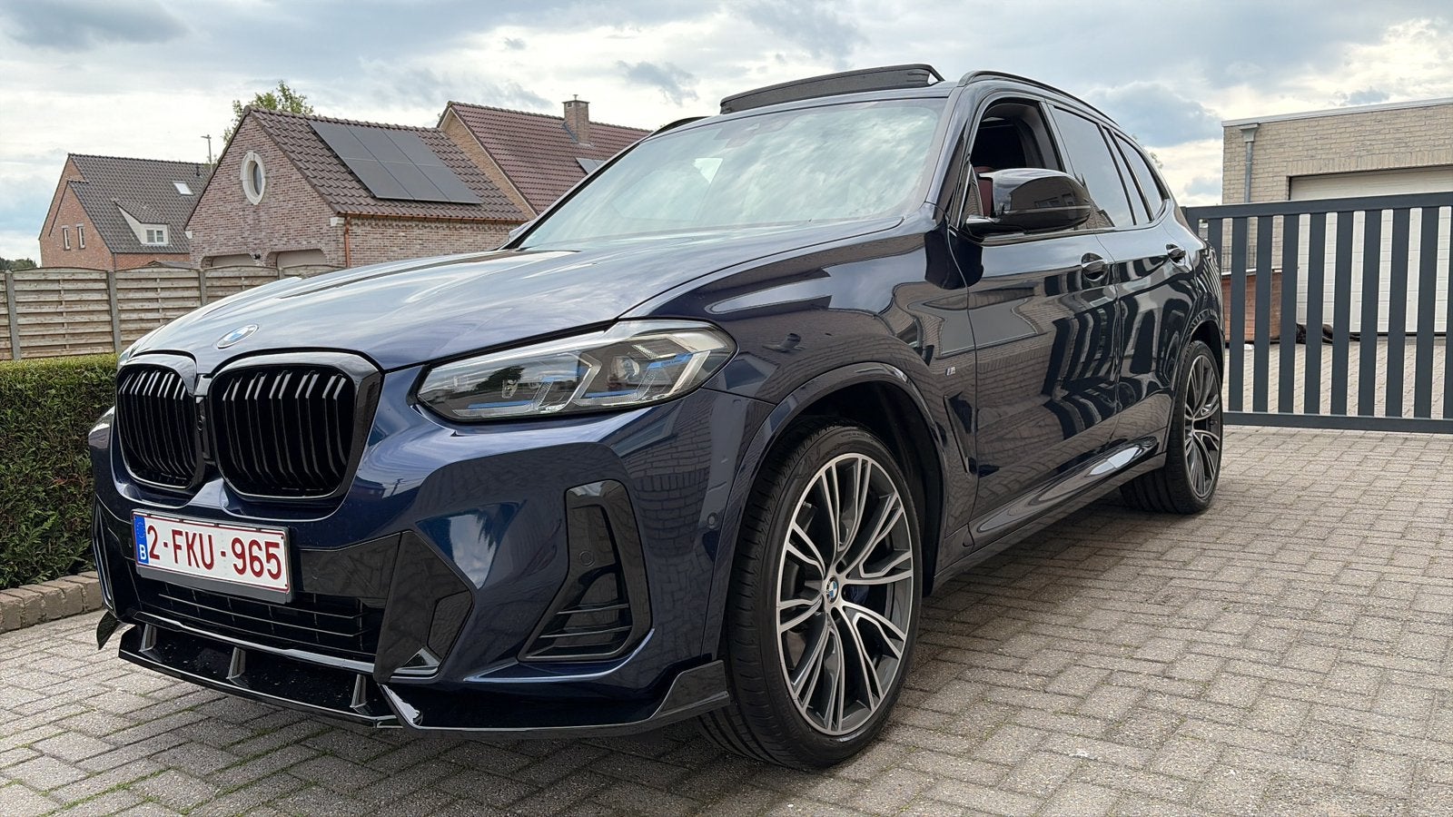BMW X3 M40d / X-drive / full option / Individual-uitvoering, Autos, Rouge, Achat, Euro 6, Diesel