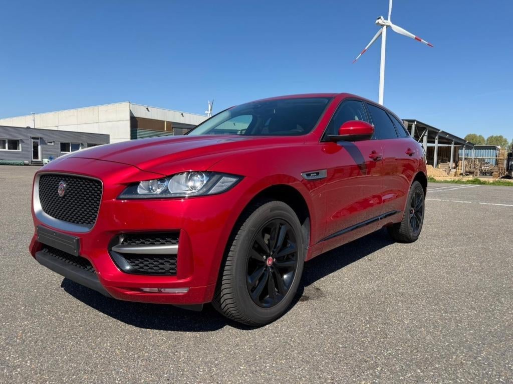 Jaguar F-Pace 2017 | Gereviseerde motor | 1 JAAR GARANTIE, Autos, Jaguar, Rouge, Achat, Noir, 5 portes