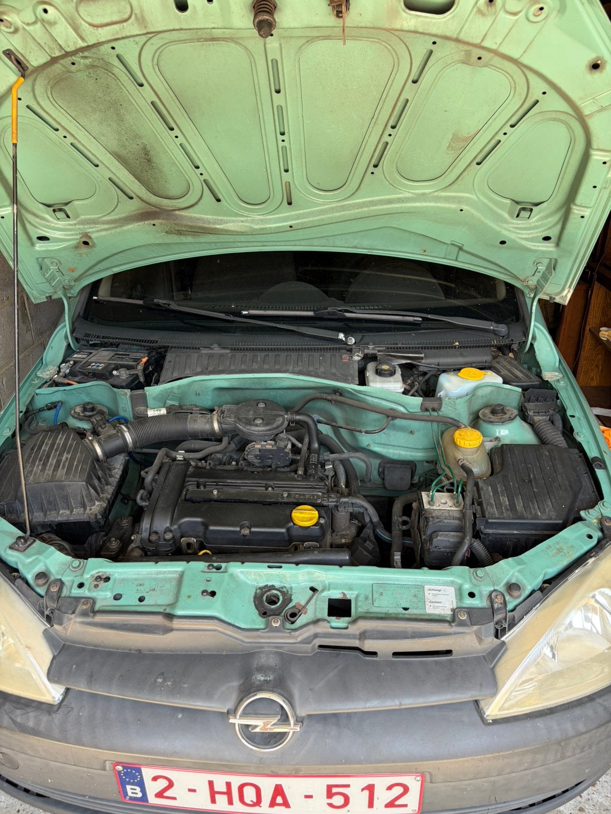 Opel corsa benzine, Auto's, Voorwielaandrijving, Zwart, 5 deurs, Particulier