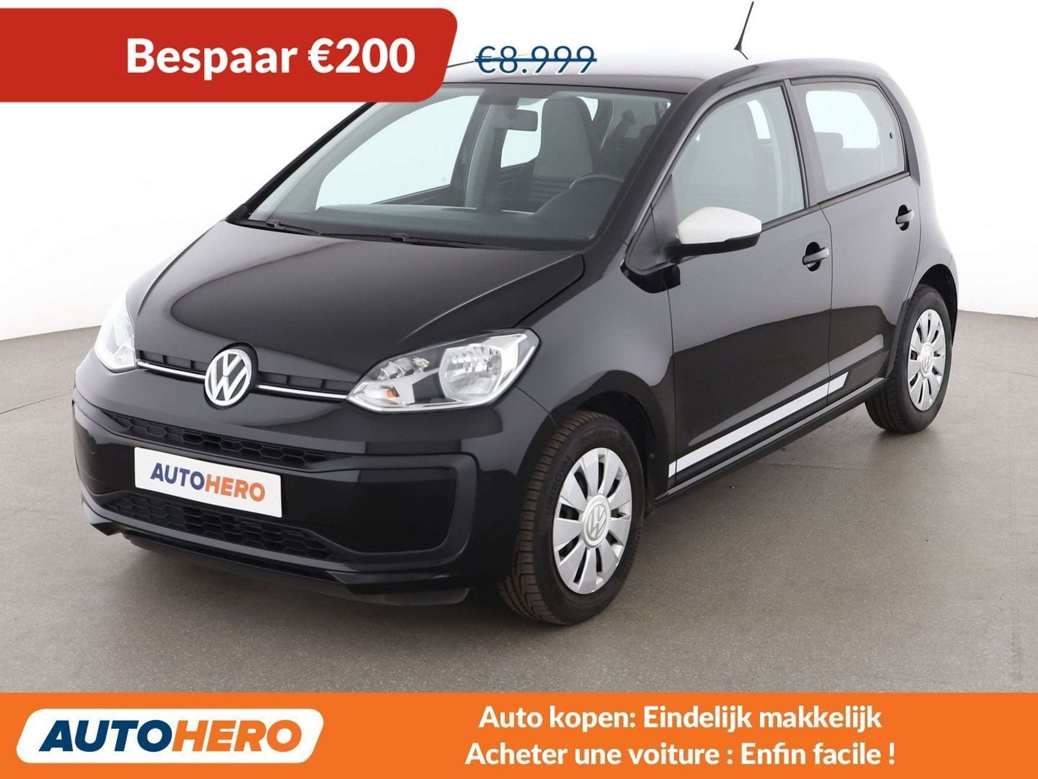Volkswagen up! 1.0 Move up! BlueMotion Tech, Autos, Achat, Boîte manuelle, Noir, 5 portes