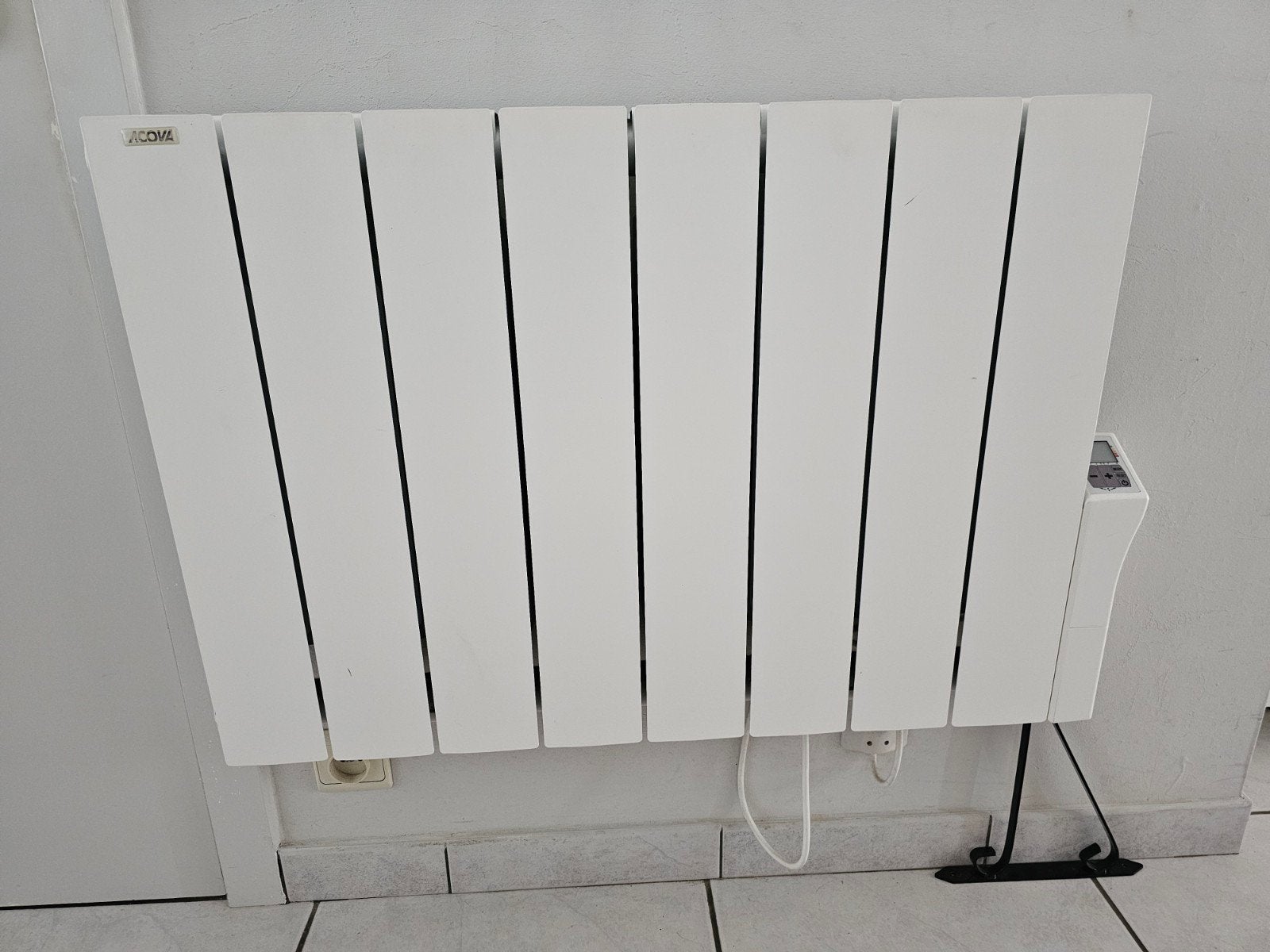 Acova design elektrische radiator 1500W – 86 x 58 cm, Doe-het-zelf en Bouw, Verwarming en Radiatoren, Ophalen, Radiator