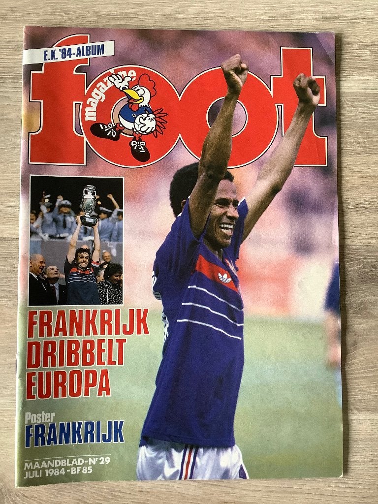 Voetbalmagazine Foot - EK1984 Album, Ophalen of Verzenden, Zo goed als nieuw, Boek of Tijdschrift