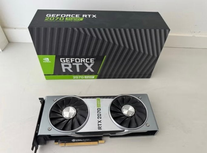 NVIDIA GeForce RTX 2070 Videokaart, Informatique & Logiciels, Cartes vidéo, Comme neuf, Nvidia, Autres types, GDDR6, TV-Out, HDMI