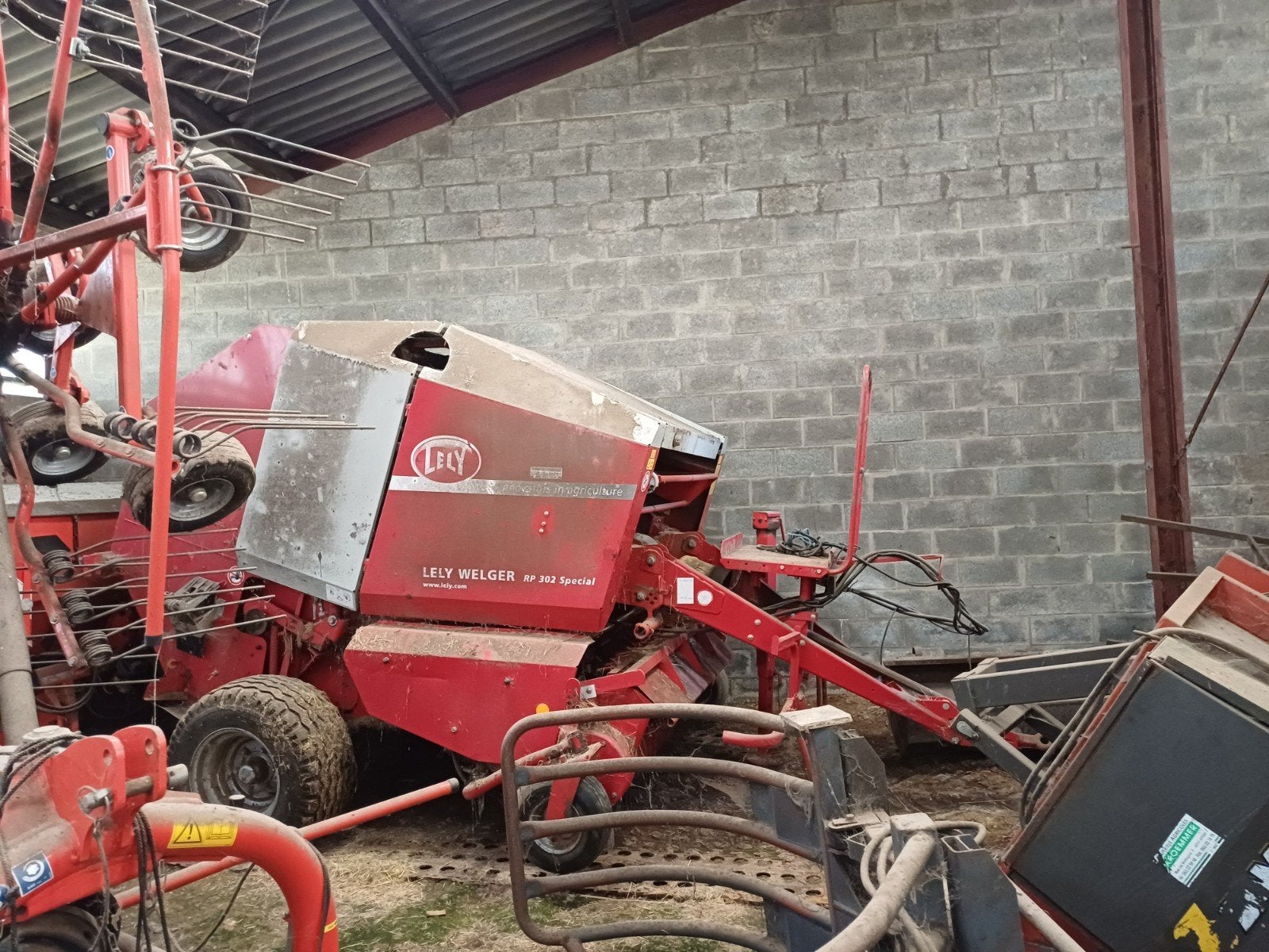 Lely Welger pers, Ophalen, Veehouderij, Weidebouw