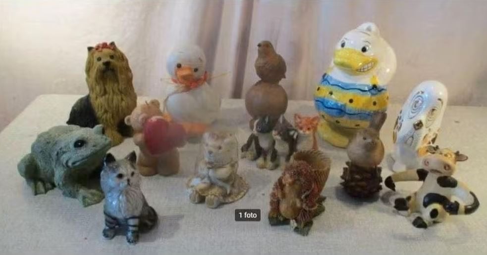 12 mooie Dieren Beelden - allerlei soorten, Verzamelen, Ophalen of Verzenden, Zo goed als nieuw, Dier