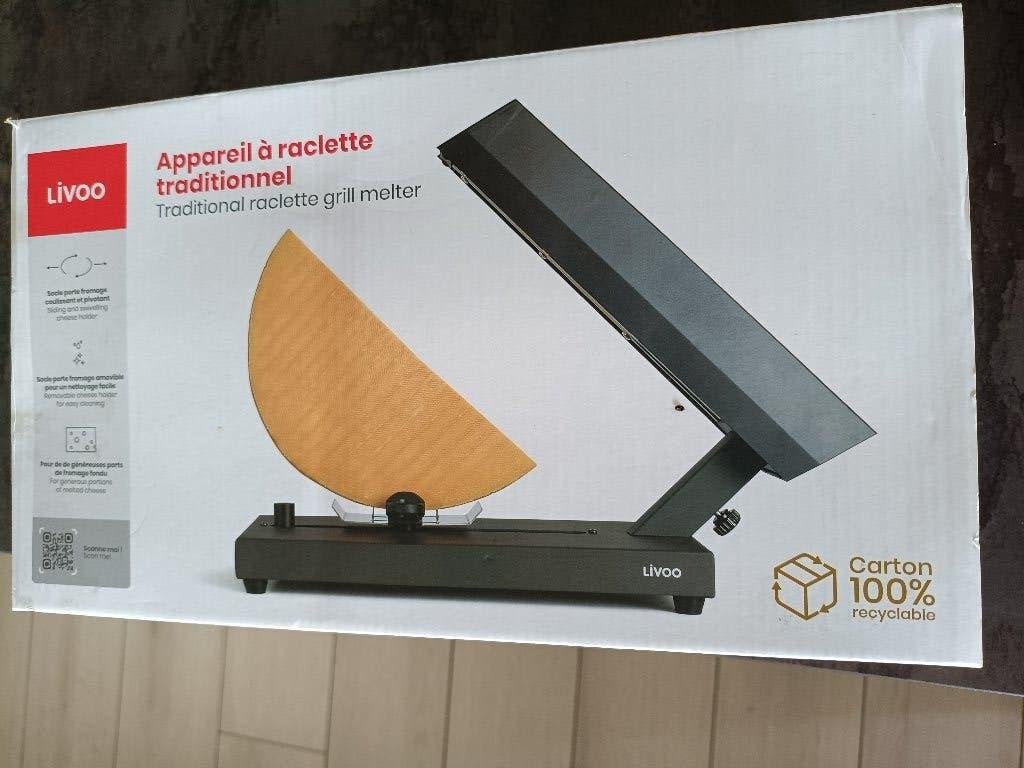 Appareil à raclette, Electroménager, Enlèvement, Comme neuf, 4 à 7 personnes