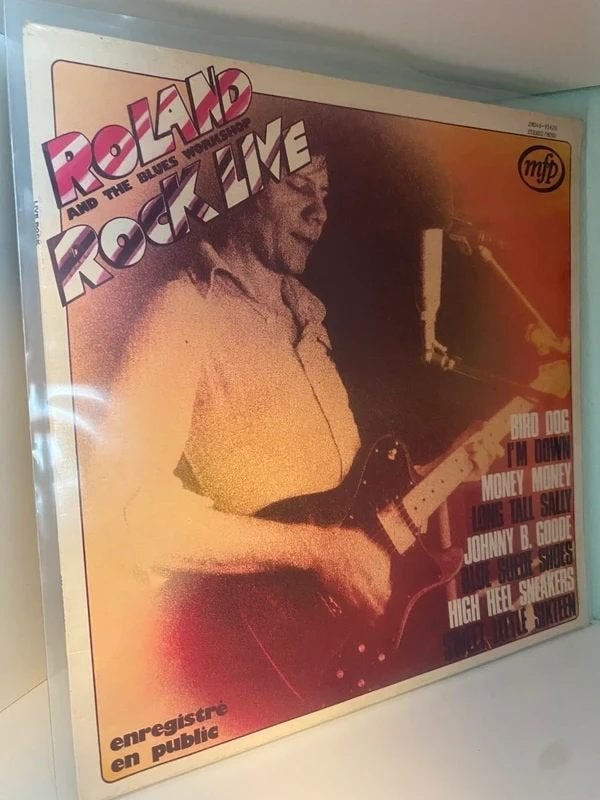 Roland And The Blues Workshop – Rock Live - Belgium 1974, Cd's en Dvd's, Vinyl | Country en Western, LP, Gebruikt, Verzenden, Country